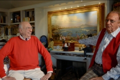 Renzo Arbore con Gerardo Gargiulo